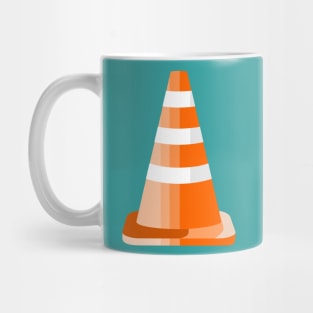 Orange Road Cone Mug